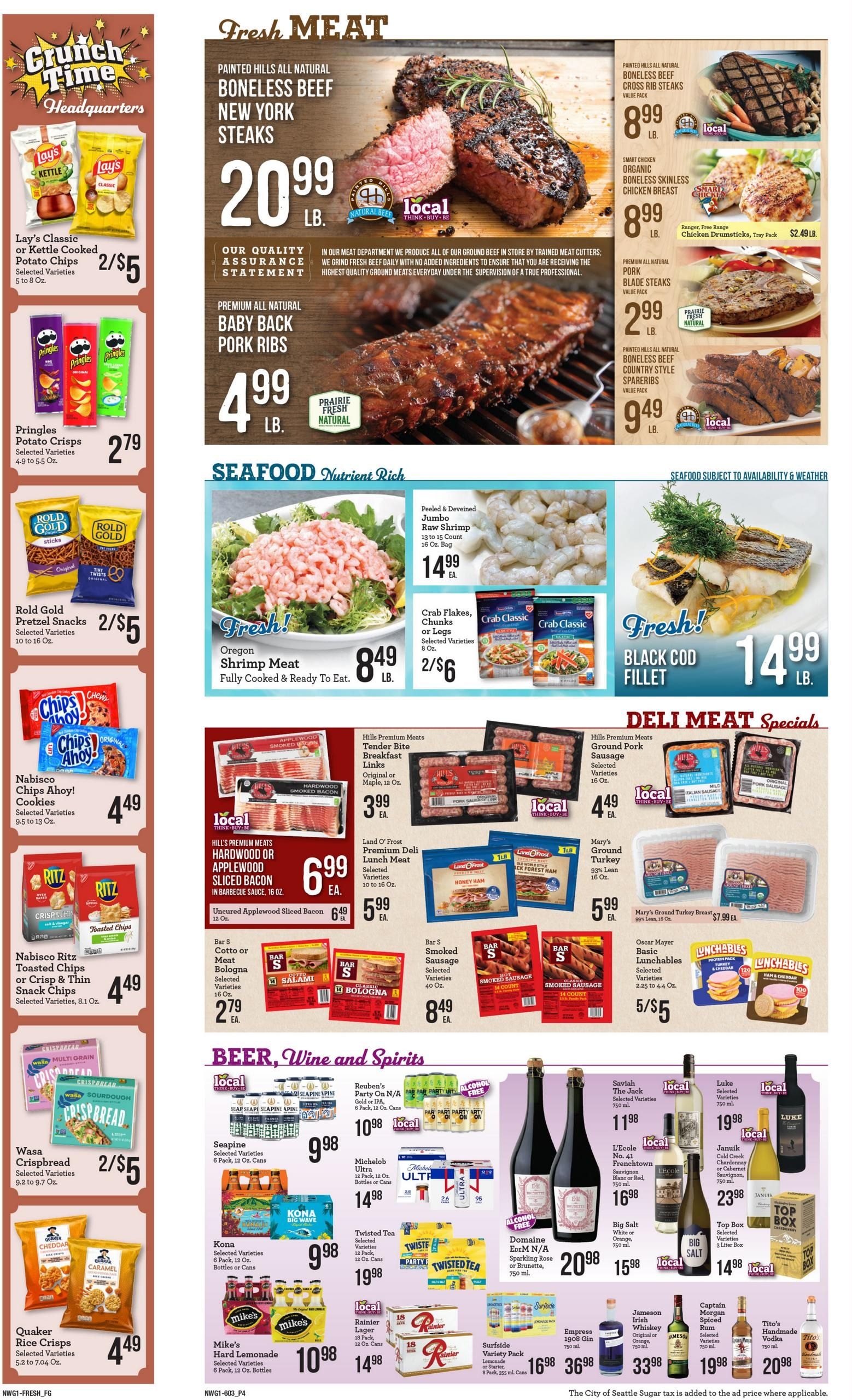West Seattle Thriftway (Seattle Area, WA) Weekly Ad August 5 - 11, 2026