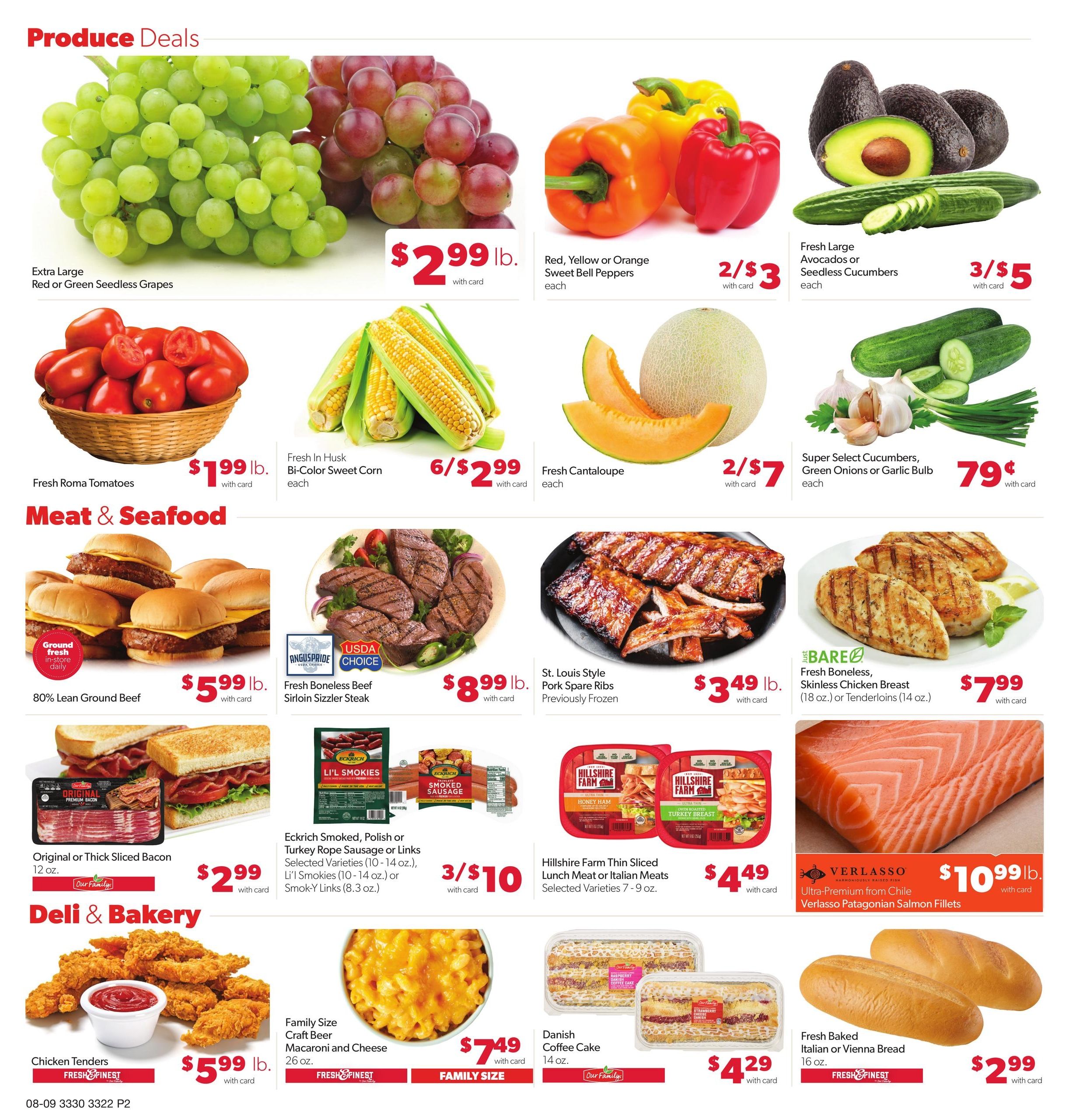 Family Fresh (Dundas–Castle Rock Area, MN–WI) Weekly Ad August 9 - 15, 2026