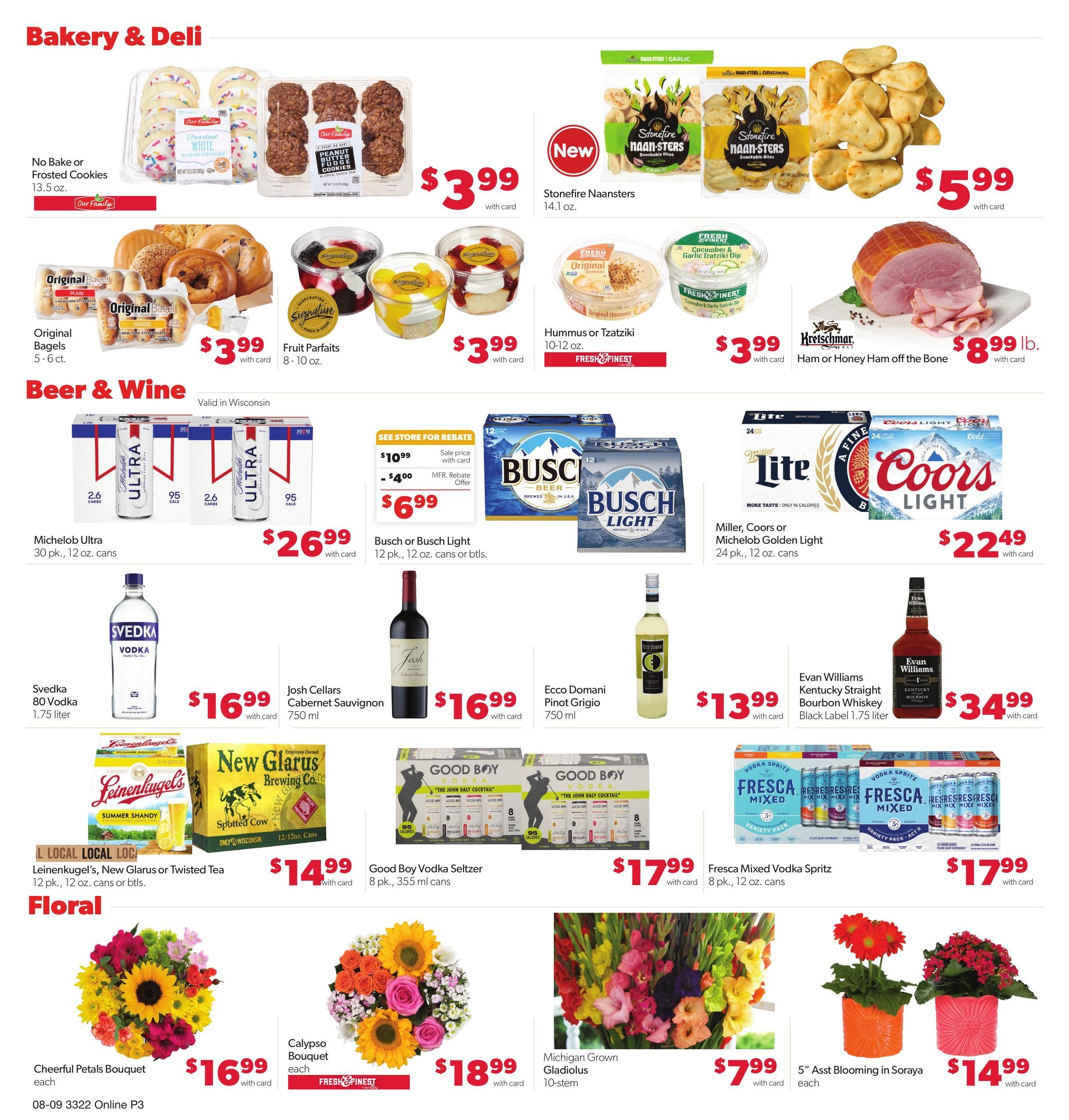 Family Fresh (Dundas–Castle Rock Area, MN–WI) Weekly Ad August 9 - 15, 2026