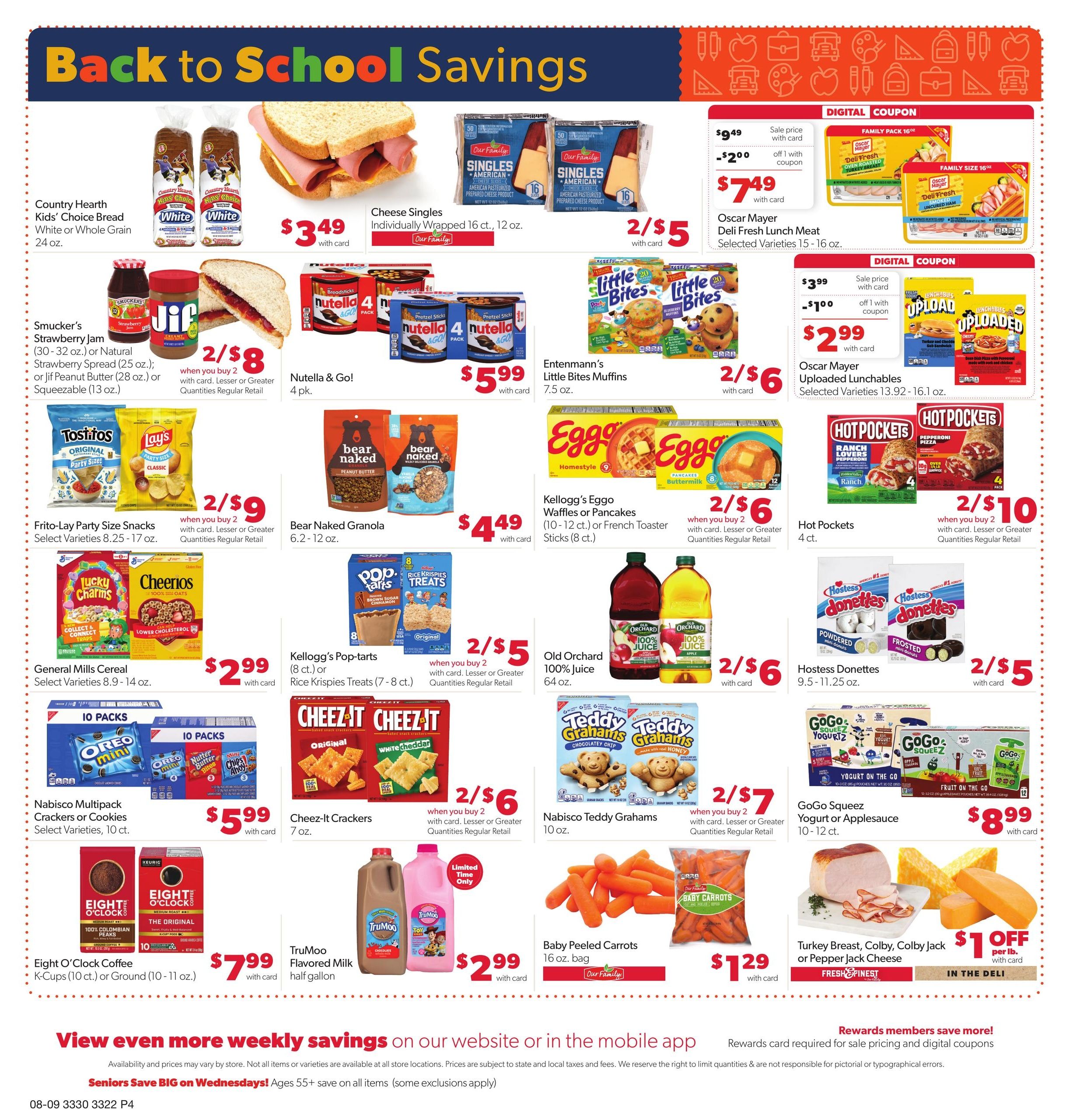 Family Fresh (Webster–Madelia Area, MN) Weekly Ad August 9 - 15, 2026