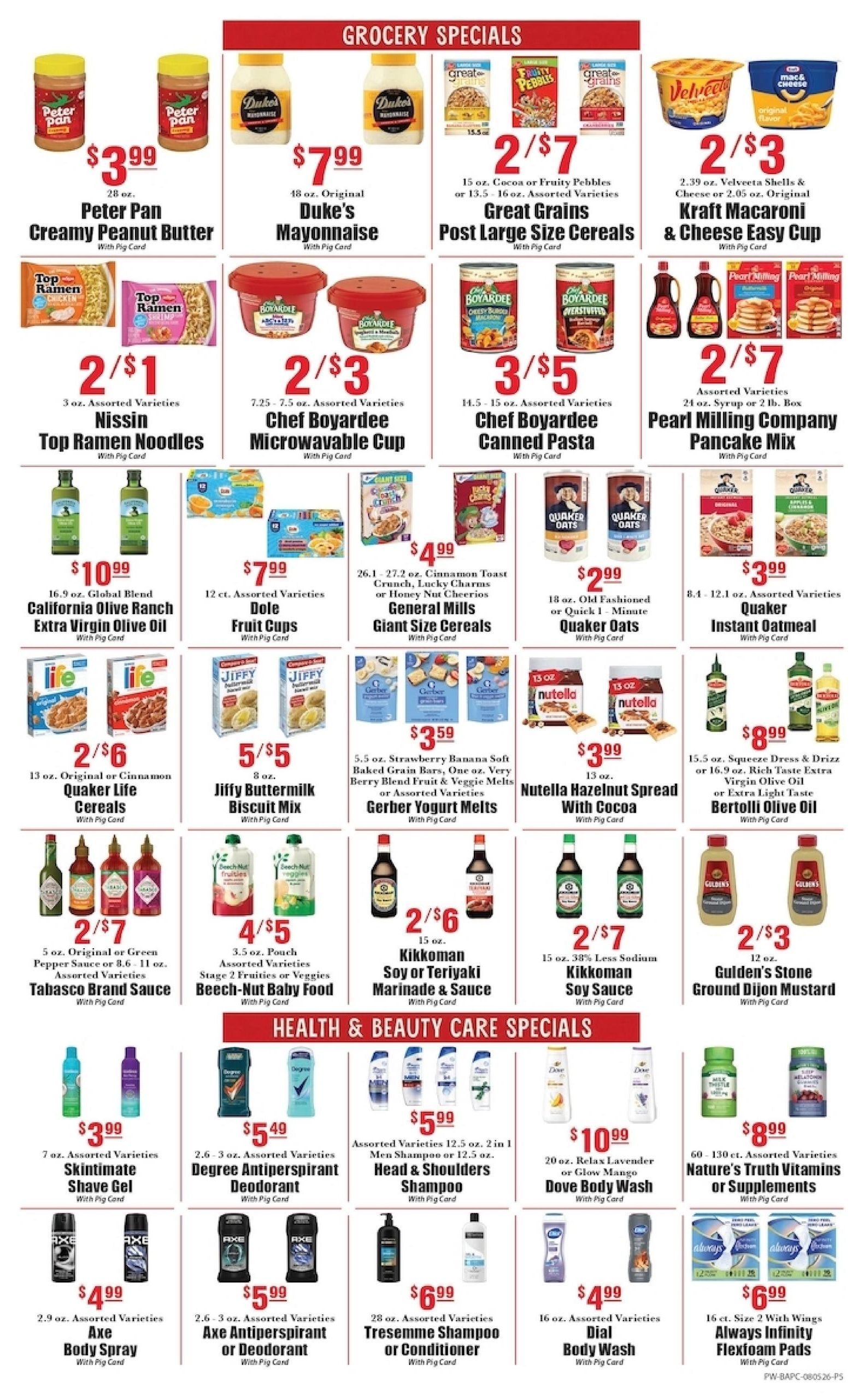 Piggly Wiggly Weekly Ad August 5 - 11, 2026