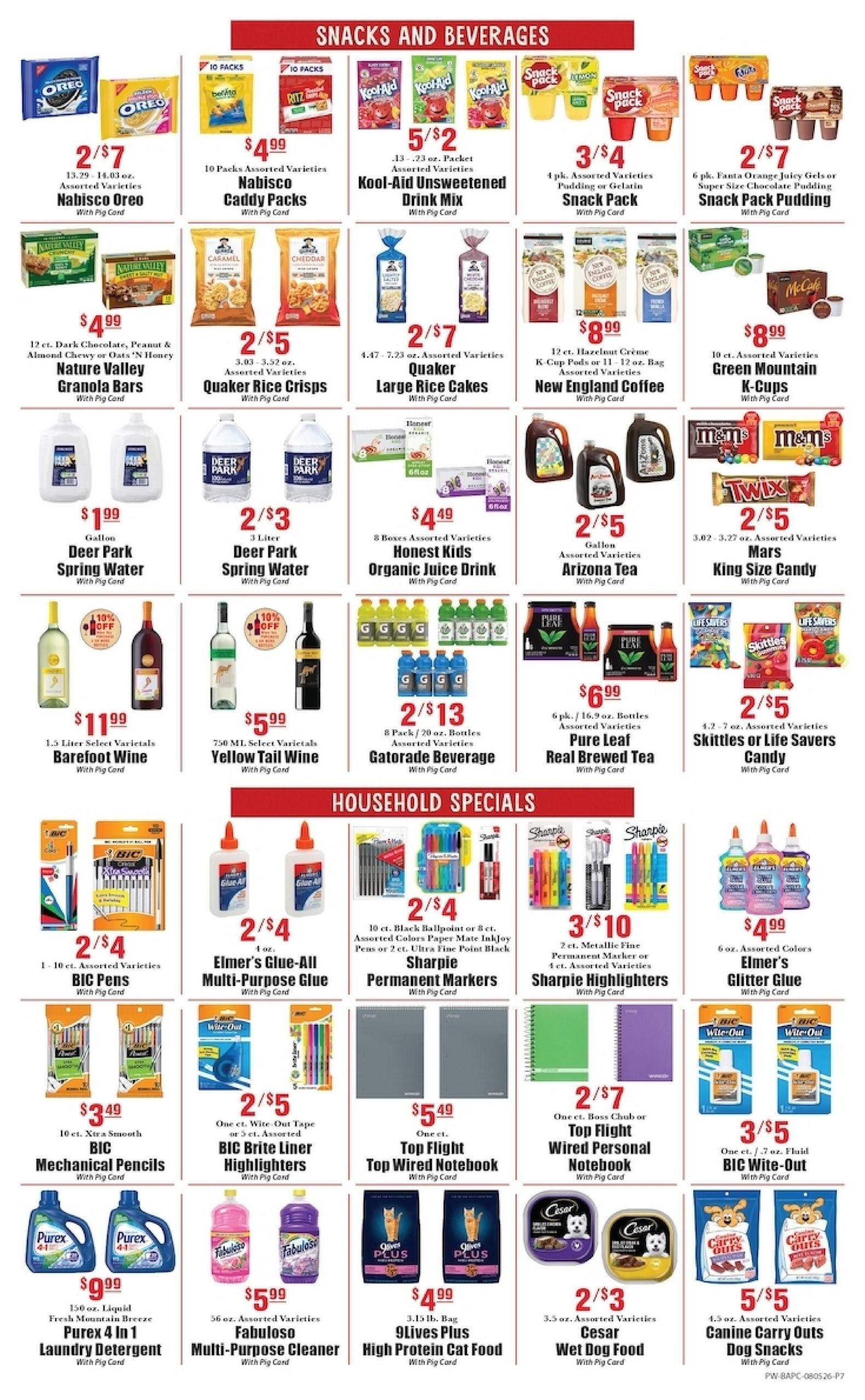 Piggly Wiggly Weekly Ad August 5 - 11, 2026