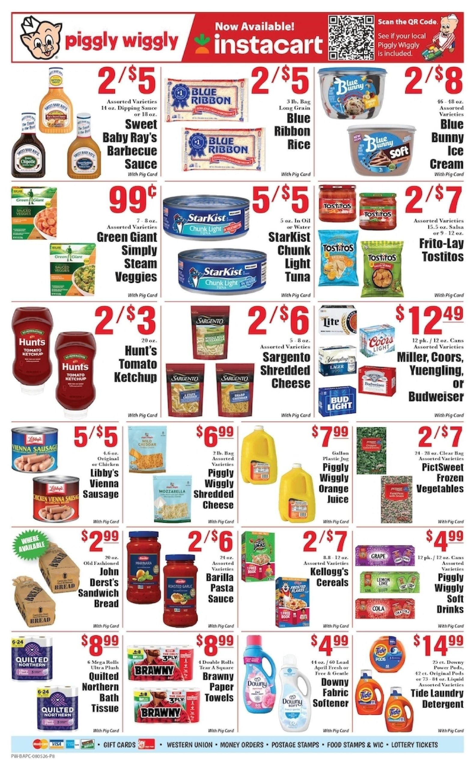Piggly Wiggly Weekly Ad August 5 - 11, 2026