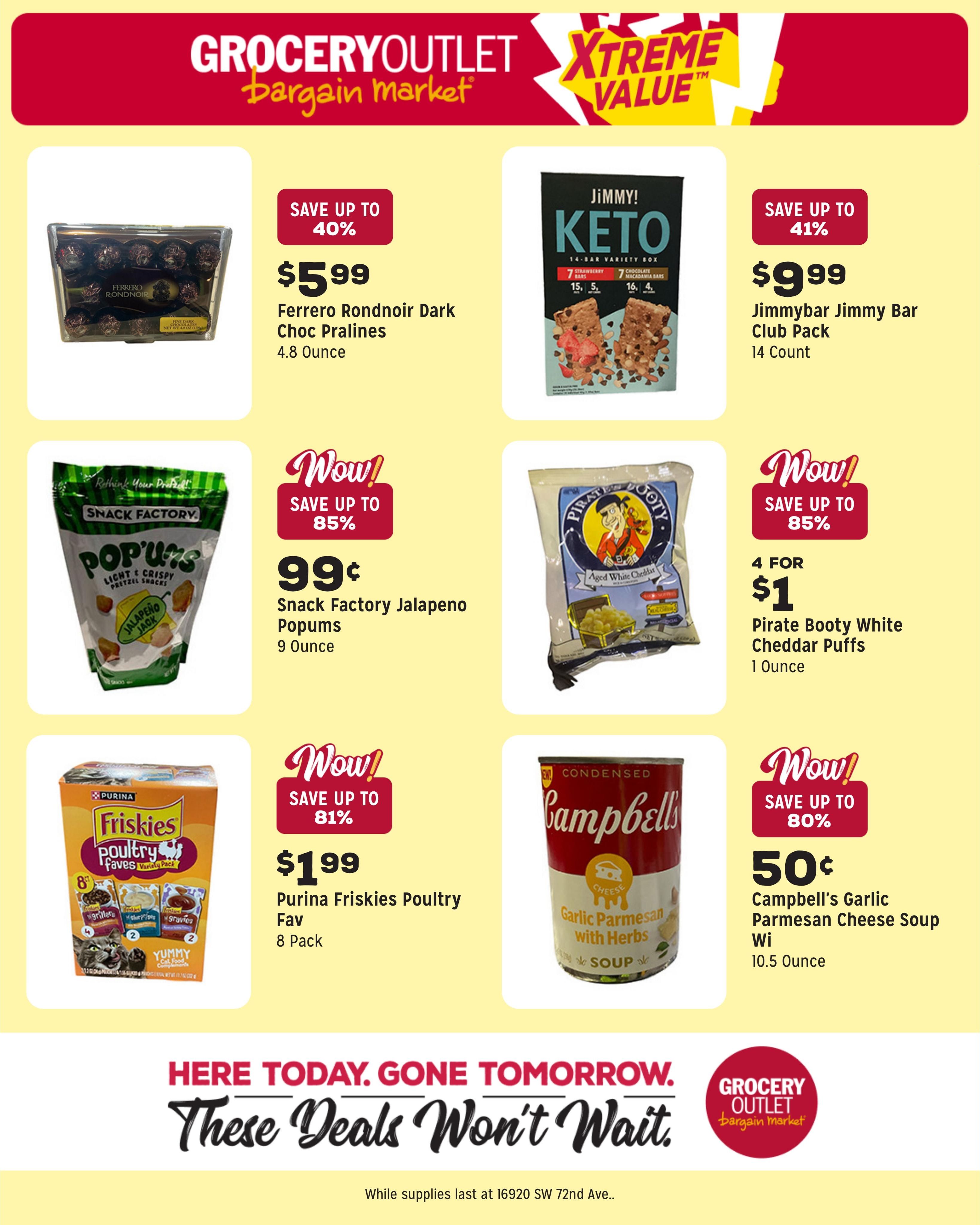 Grocery Outlet (Lake Oswego Area, OR) Weekly Ad August 5 - 11, 2026
