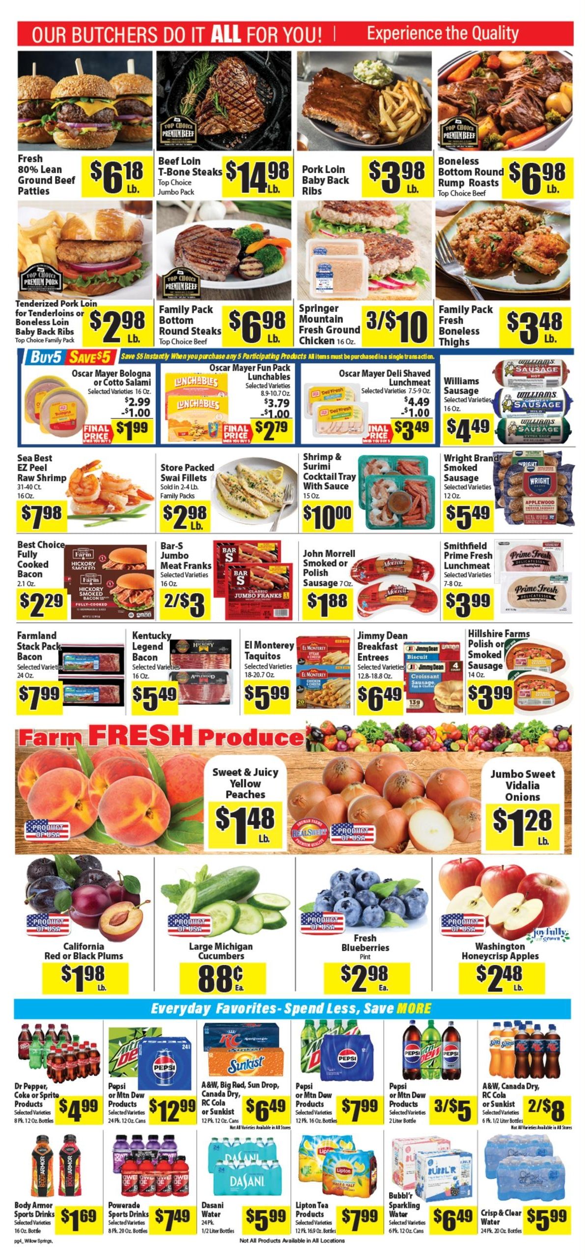 Town & Country Supermarket (Lead Hill–Diamond City Area, AR) Weekly Ad August 5 - 11, 2026
