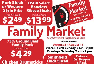Family Market (Mabelvale, AR) Weekly Ad August 5 - 11, 2026