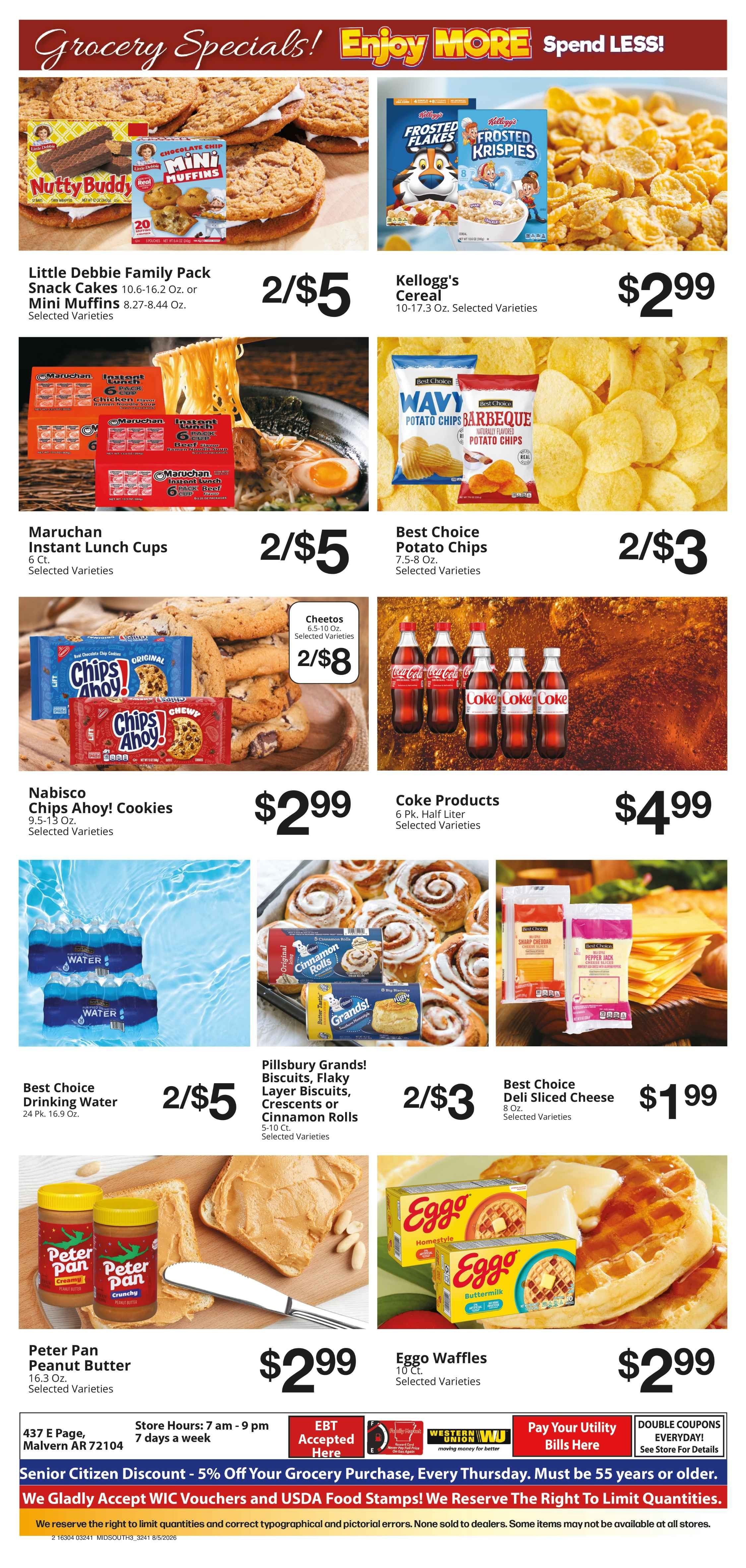 Family Market (Malvern, AR) Weekly Ad August 5 - 11, 2026