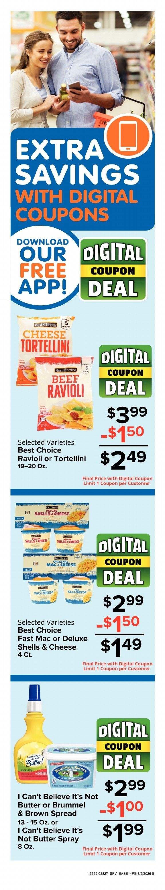 Miller's Hometown Market Weekly Ad August 5 - 11, 2026