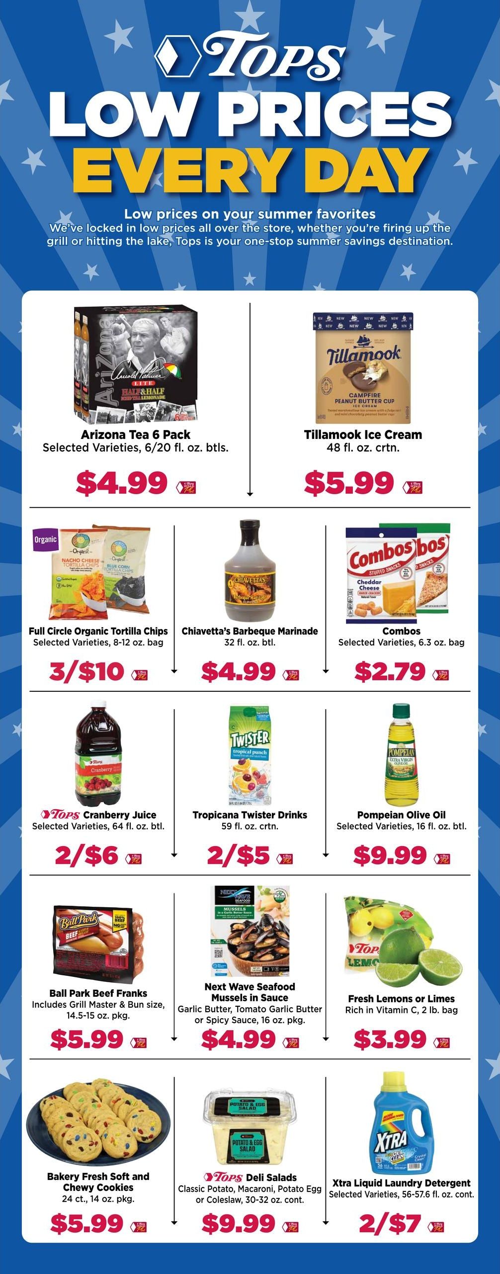 Tops Friendly Markets (NY, PA) Weekly Ad August 9 - 15, 2026