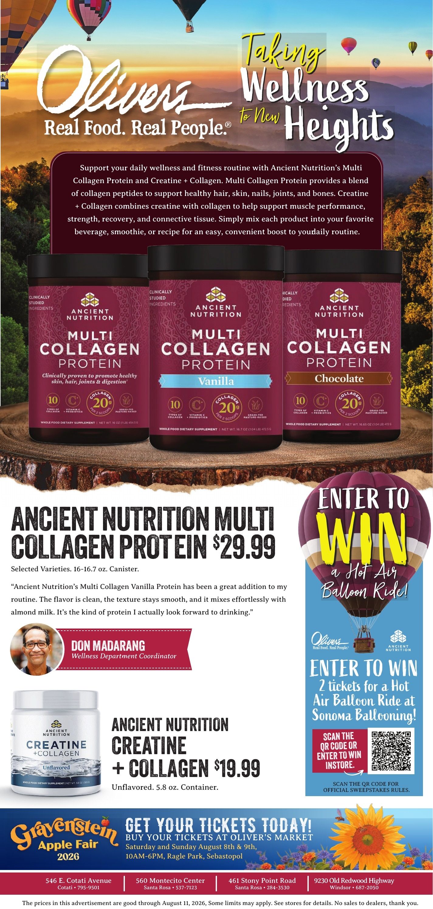 Oliver's Market Press Democrat Weekly Ad August 5 - 11, 2026