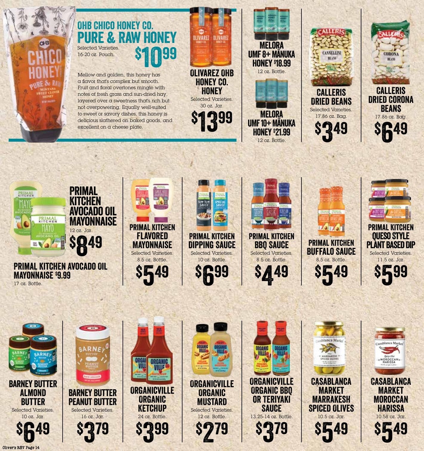 Oliver's Market Real Everyday Values Weekly Ad July 3 - October 1, 2026