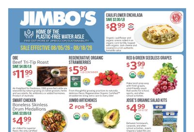 Jimbo's Weekly Ad August 5 - 18, 2026