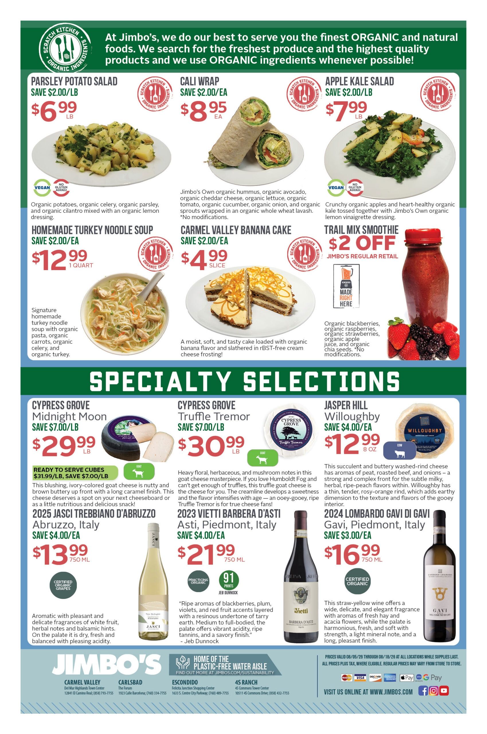 Jimbo's Weekly Ad August 5 - 18, 2026
