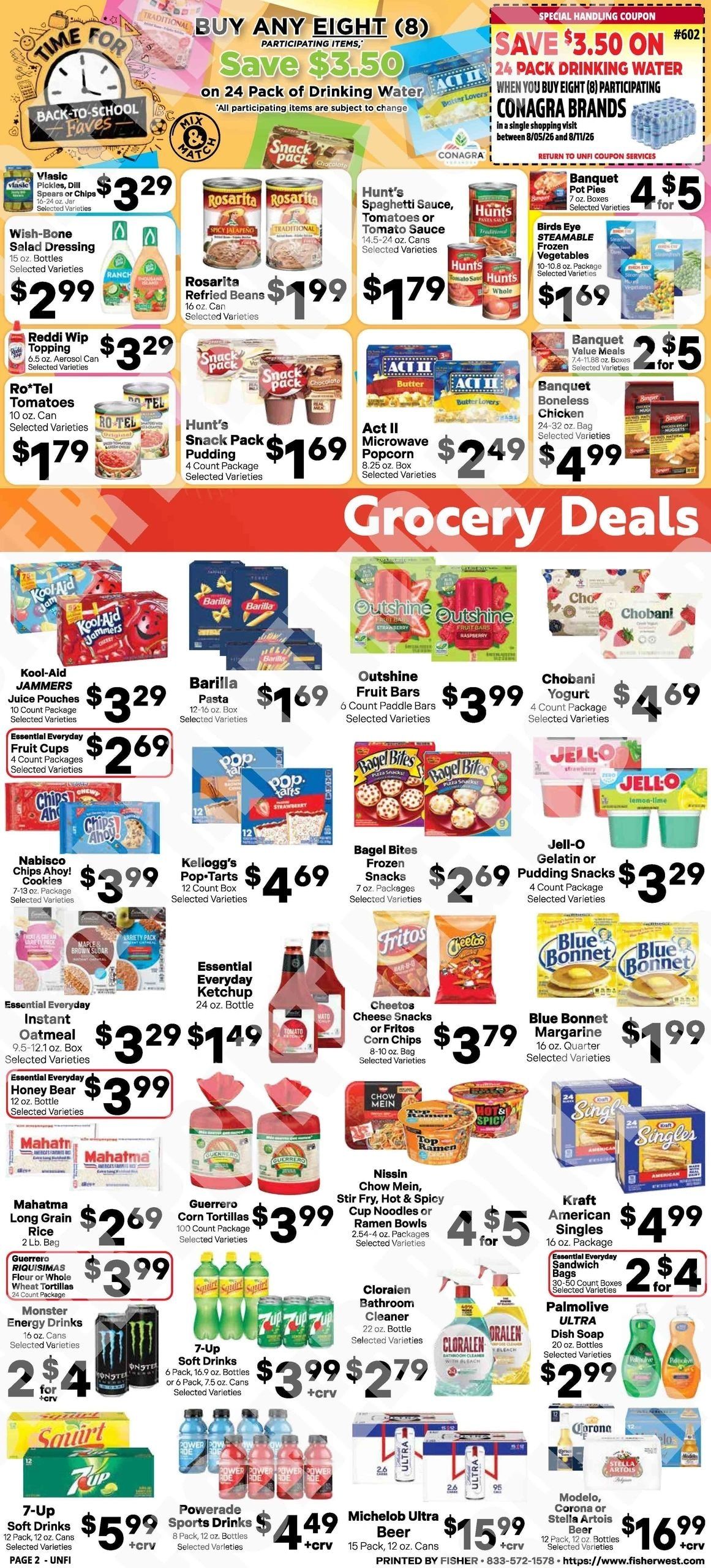 R&G's Food Basket Weekly Ad August 5 - 18, 2026