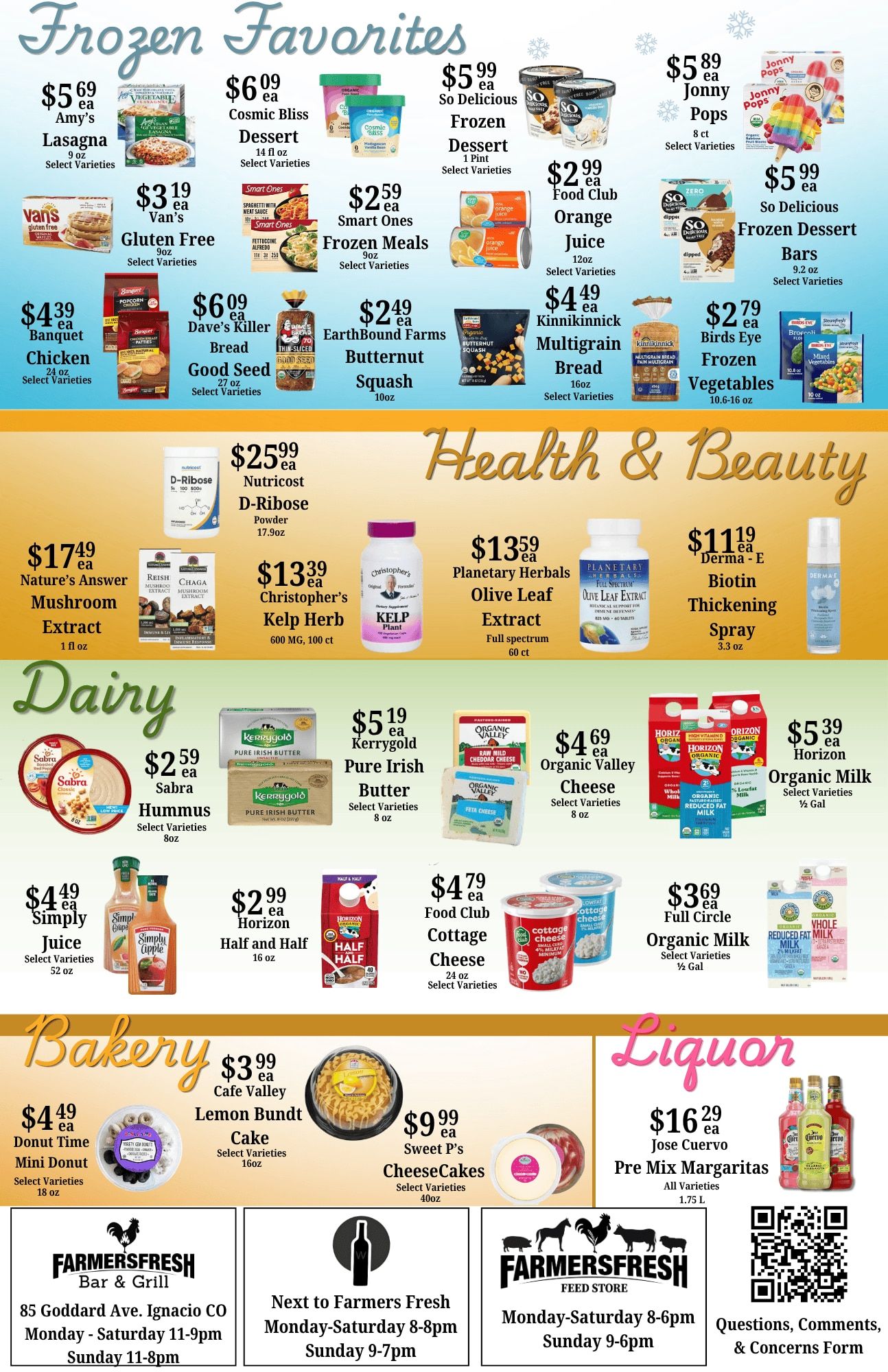 Farmers Fresh Market Weekly Ad August 5 - 11, 2026
