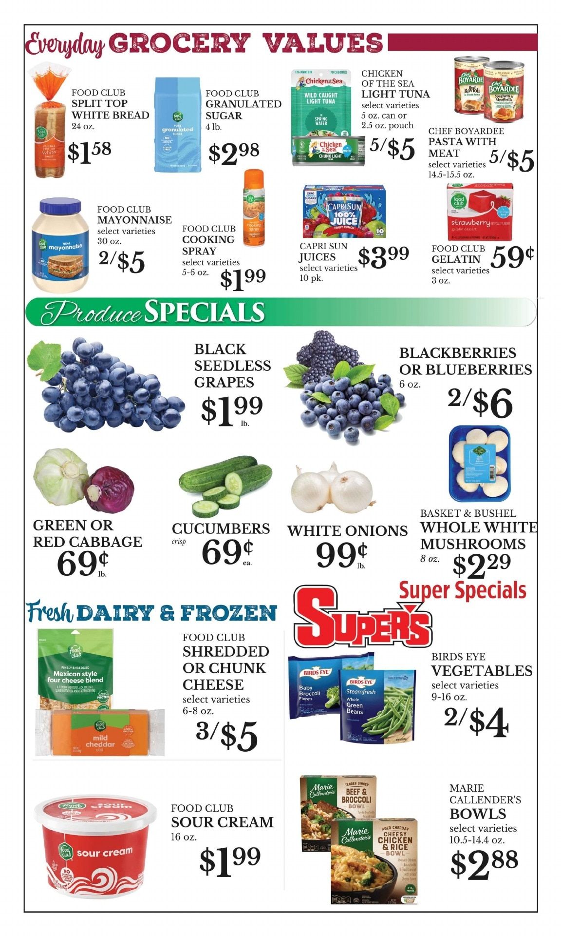 Odell's Super's Weekly Ad August 6 - 12, 2026