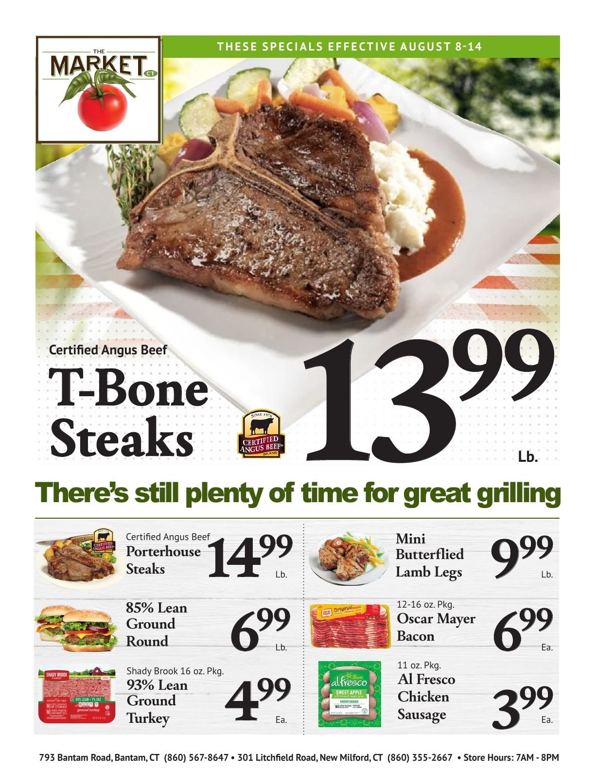 The Market CT Weekly Ad August 8 - 14, 2026
