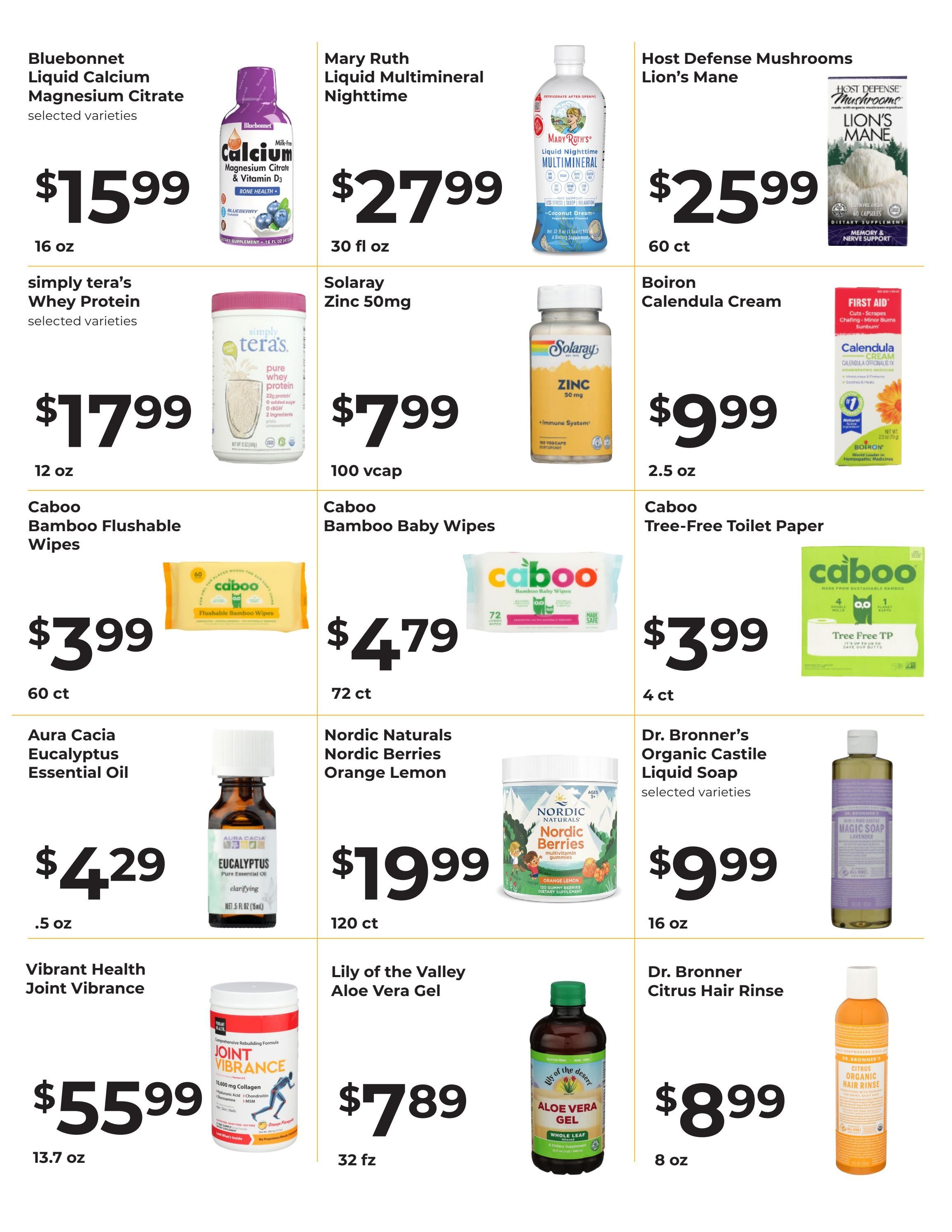 New Morning Market Monthly Sales Weekly Ad August 5 - 18, 2026