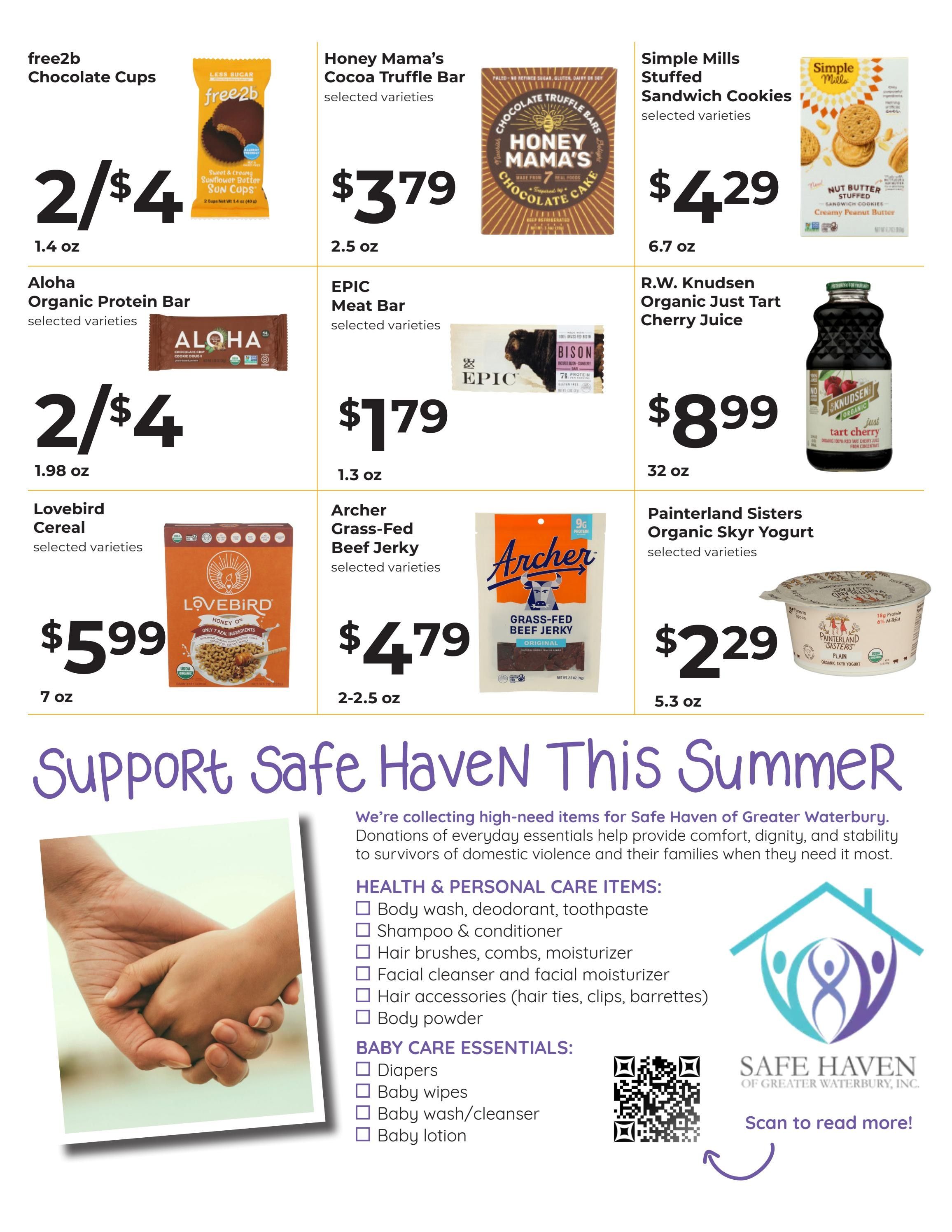 New Morning Market Monthly Sales Weekly Ad August 5 - 18, 2026