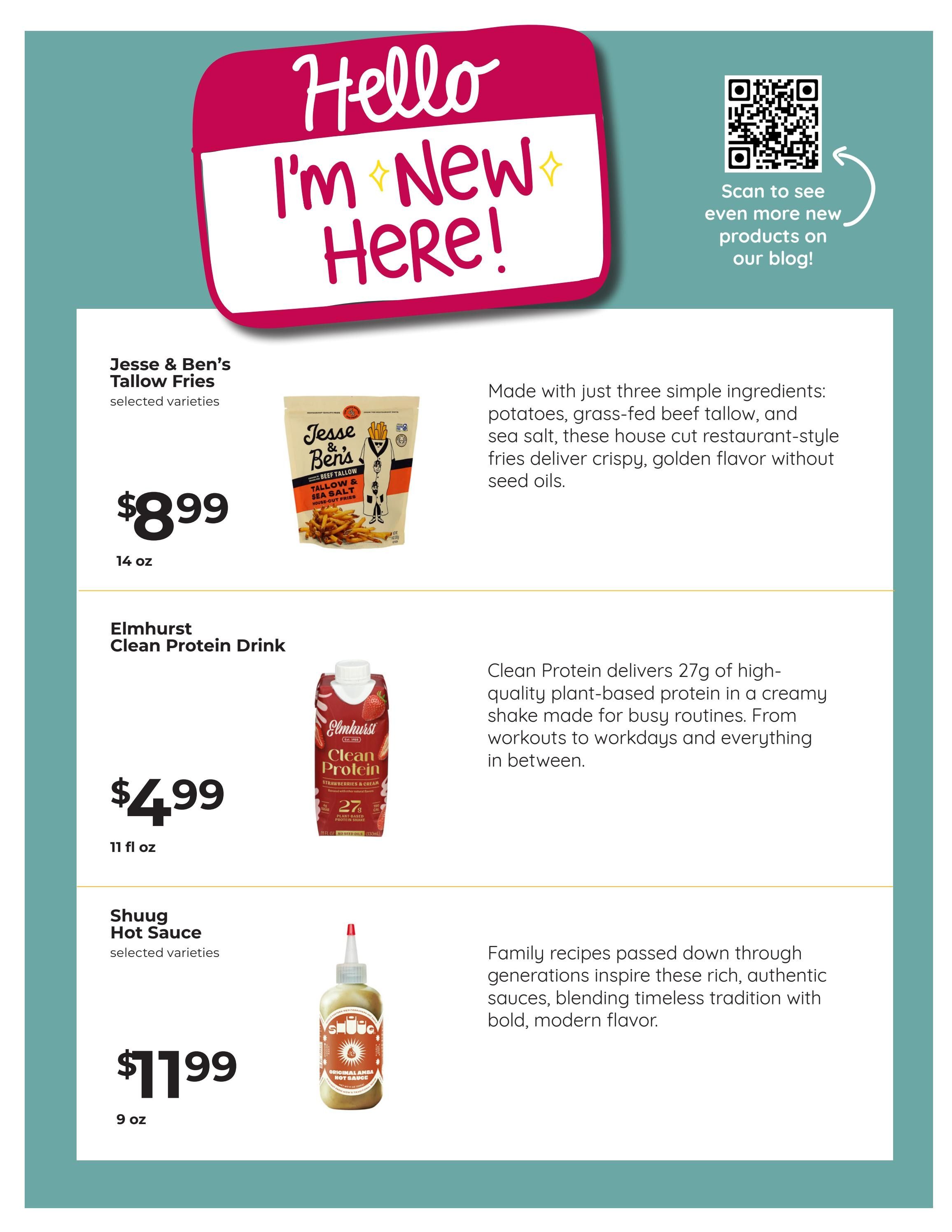 New Morning Market Monthly Sales Weekly Ad August 5 - 18, 2026