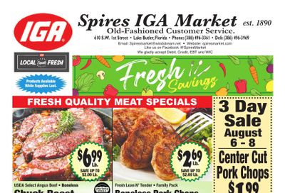 Spires IGA Weekly Ad August 5 - 11, 2026