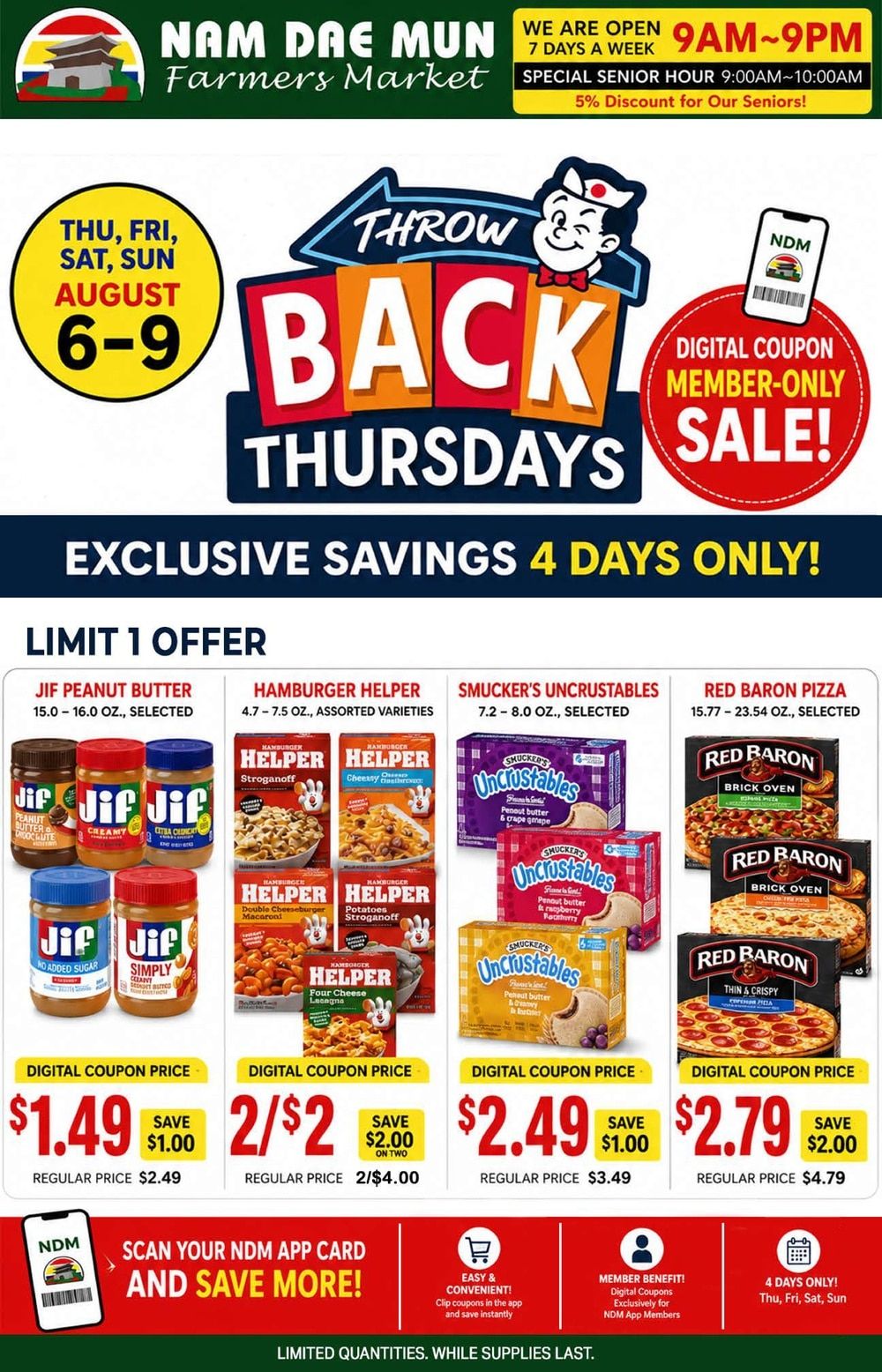 NDM Market (Georgia) Weekly Ad August 7 - 13, 2026