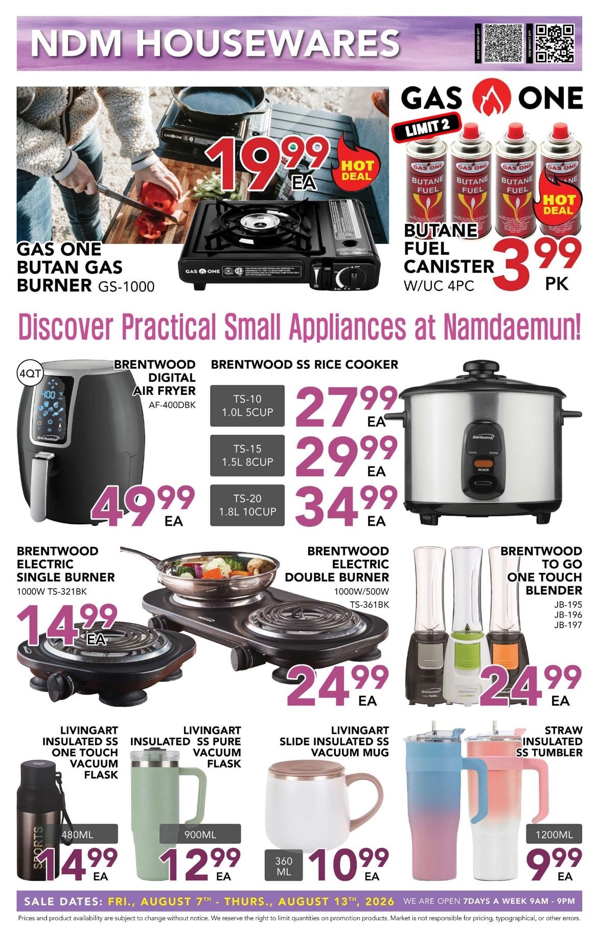 NDM Market (Georgia) Weekly Ad August 7 - 13, 2026