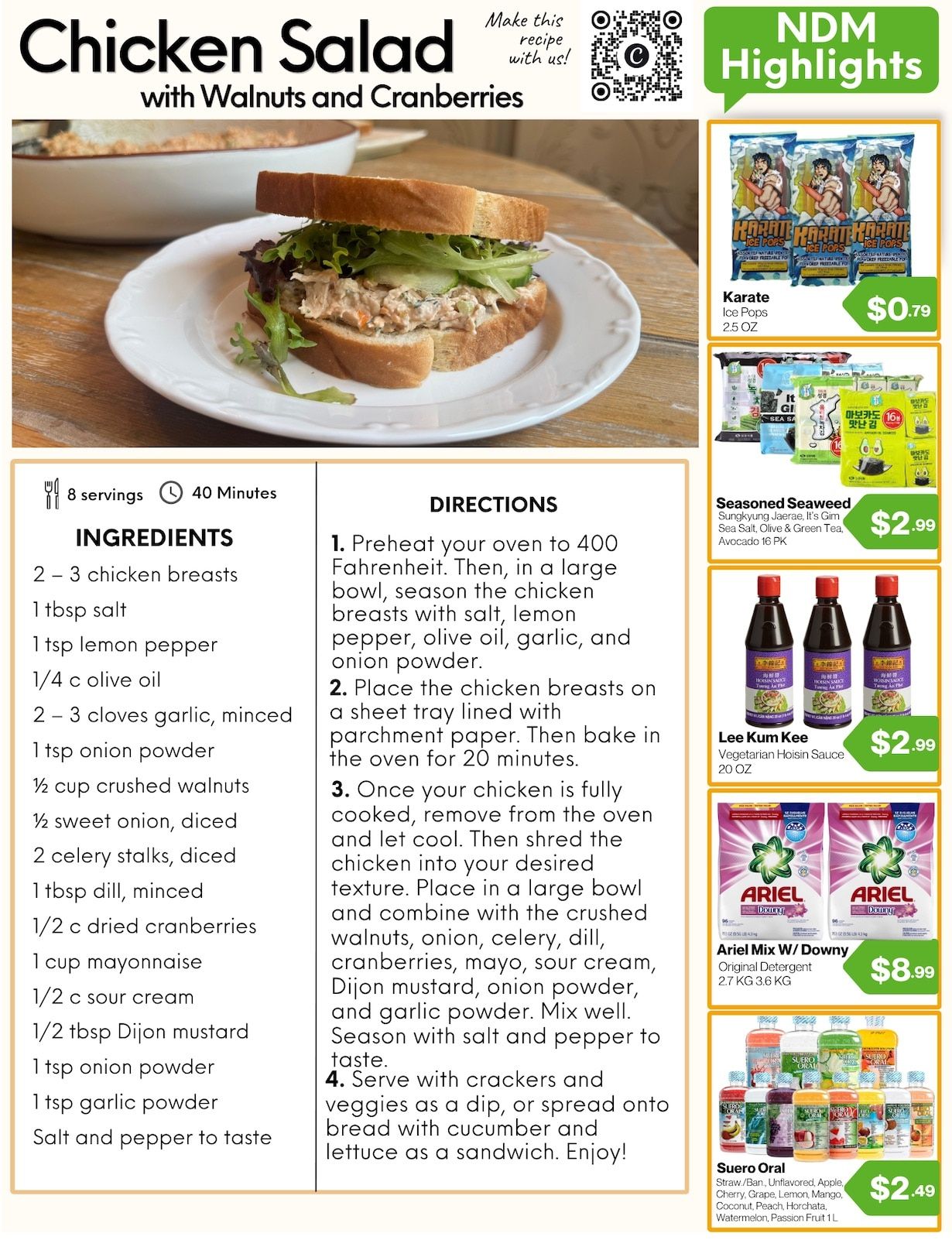 NDM Market Monthly Savings Weekly Ad August 1 - 31, 2026
