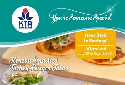 KTA Super Stores Coupon Book Weekly Ad July 29 - August 11, 2026