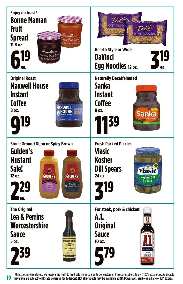 KTA Super Stores Coupon Book Weekly Ad July 29 - August 11, 2026