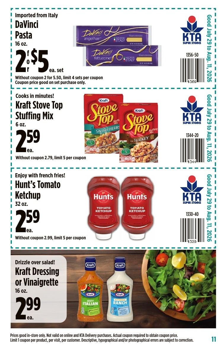 KTA Super Stores Coupon Book Weekly Ad July 29 - August 11, 2026