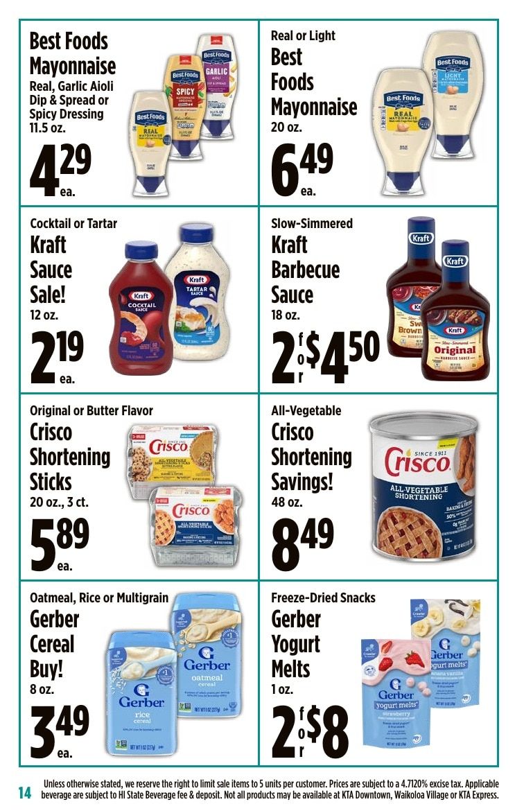 KTA Super Stores Coupon Book Weekly Ad July 29 - August 11, 2026
