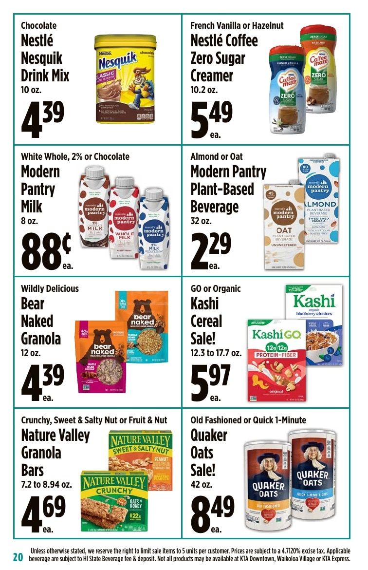 KTA Super Stores Coupon Book Weekly Ad July 29 - August 11, 2026