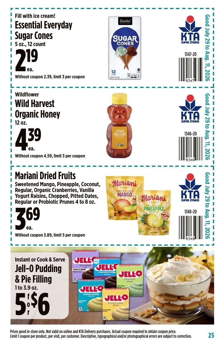 KTA Super Stores Coupon Book Weekly Ad July 29 - August 11, 2026