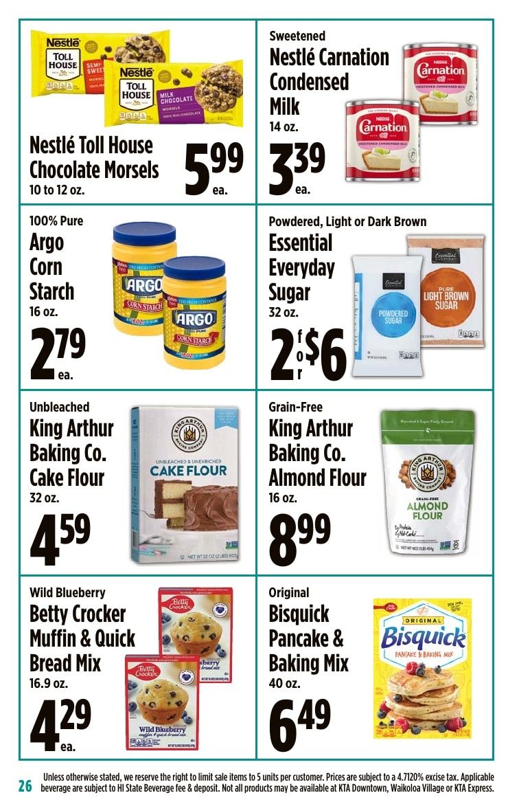 KTA Super Stores Coupon Book Weekly Ad July 29 - August 11, 2026