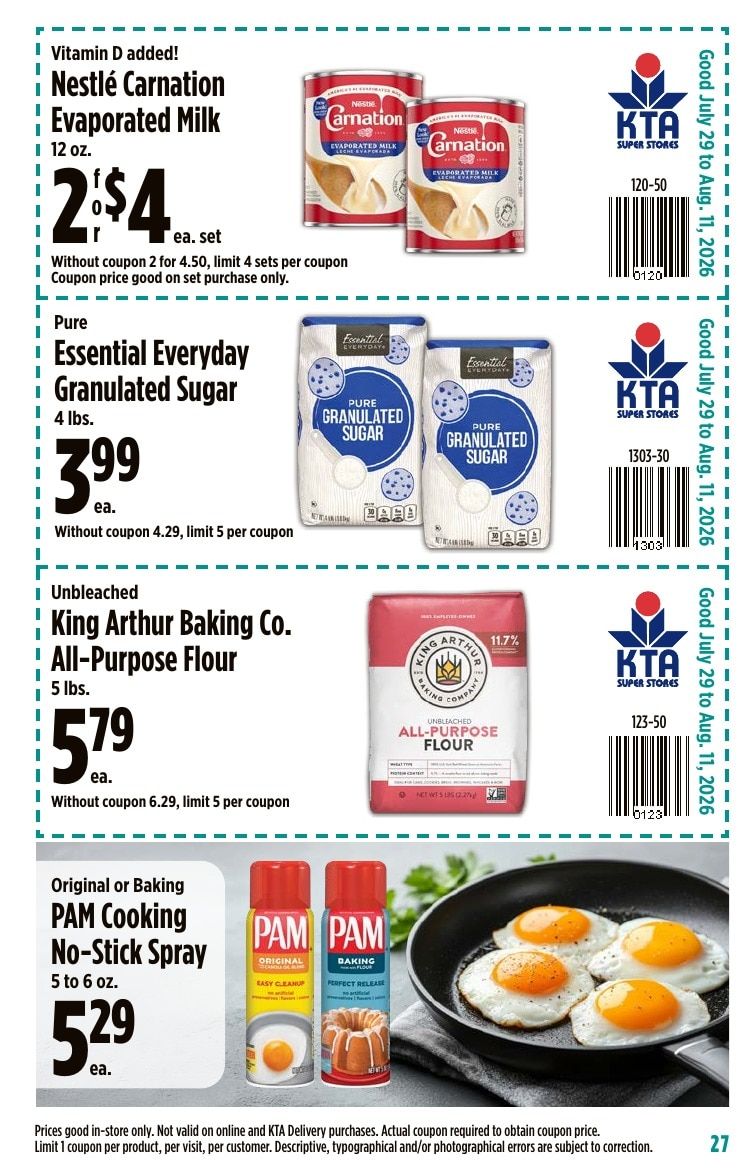 KTA Super Stores Coupon Book Weekly Ad July 29 - August 11, 2026
