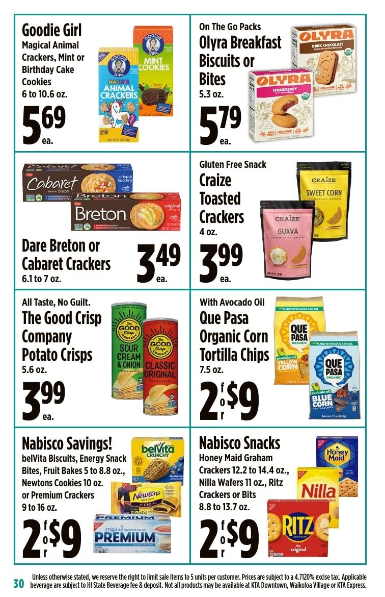 KTA Super Stores Coupon Book Weekly Ad July 29 - August 11, 2026
