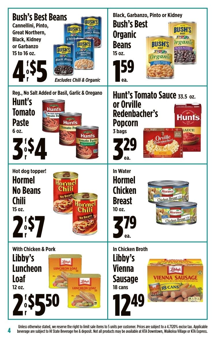 KTA Super Stores Coupon Book Weekly Ad July 29 - August 11, 2026
