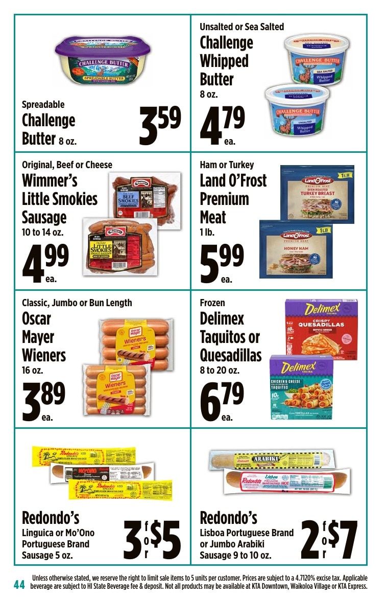 KTA Super Stores Coupon Book Weekly Ad July 29 - August 11, 2026