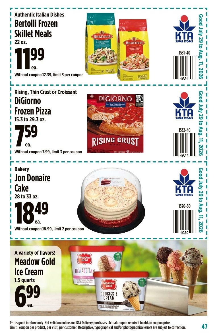 KTA Super Stores Coupon Book Weekly Ad July 29 - August 11, 2026