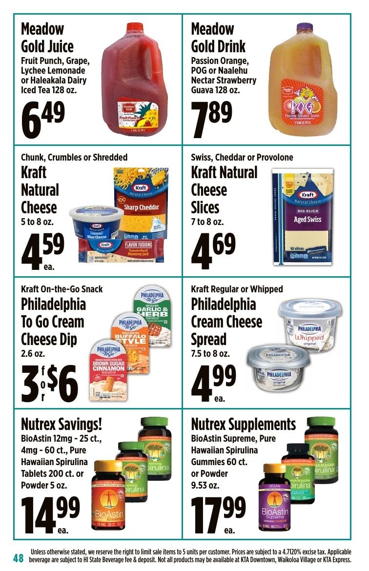 KTA Super Stores Coupon Book Weekly Ad July 29 - August 11, 2026