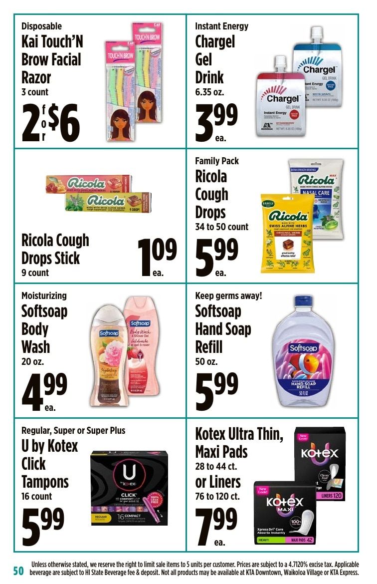 KTA Super Stores Coupon Book Weekly Ad July 29 - August 11, 2026