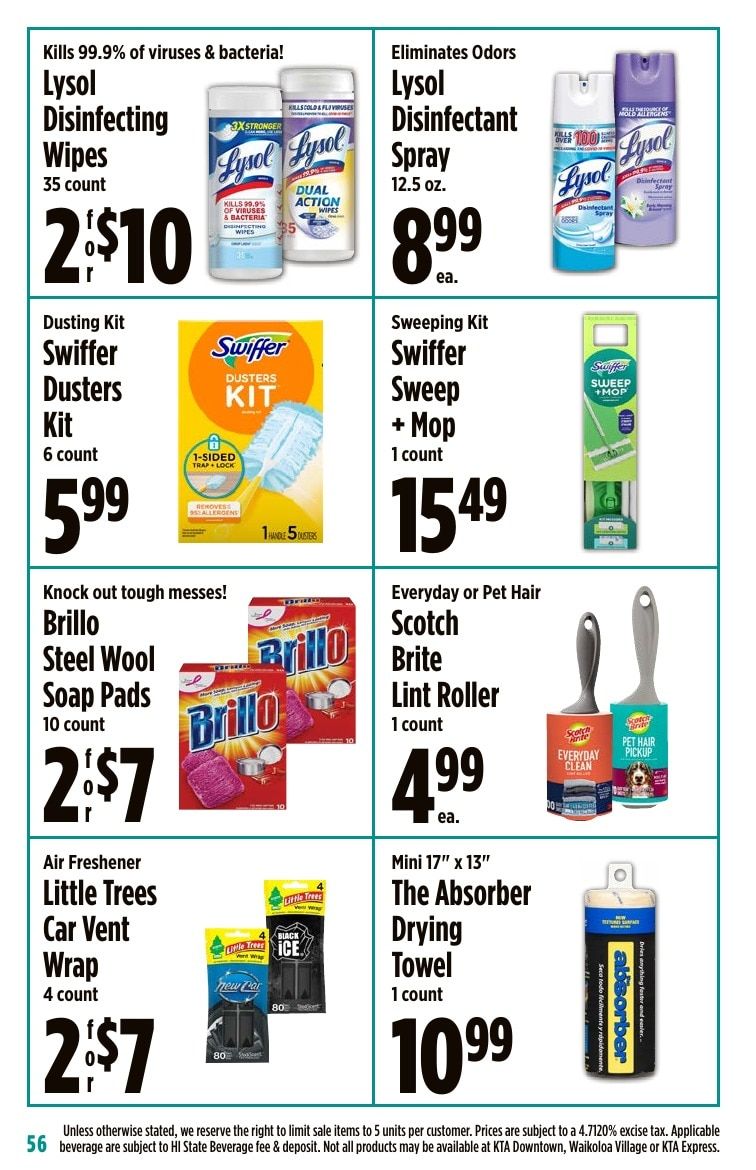 KTA Super Stores Coupon Book Weekly Ad July 29 - August 11, 2026