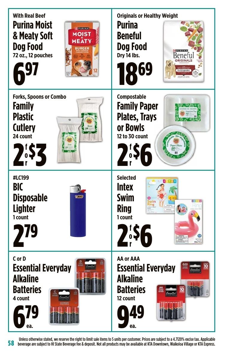 KTA Super Stores Coupon Book Weekly Ad July 29 - August 11, 2026