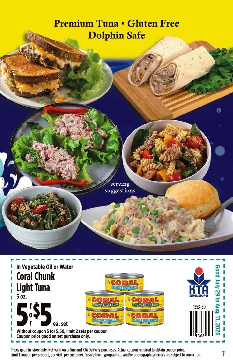 KTA Super Stores Coupon Book Weekly Ad July 29 - August 11, 2026
