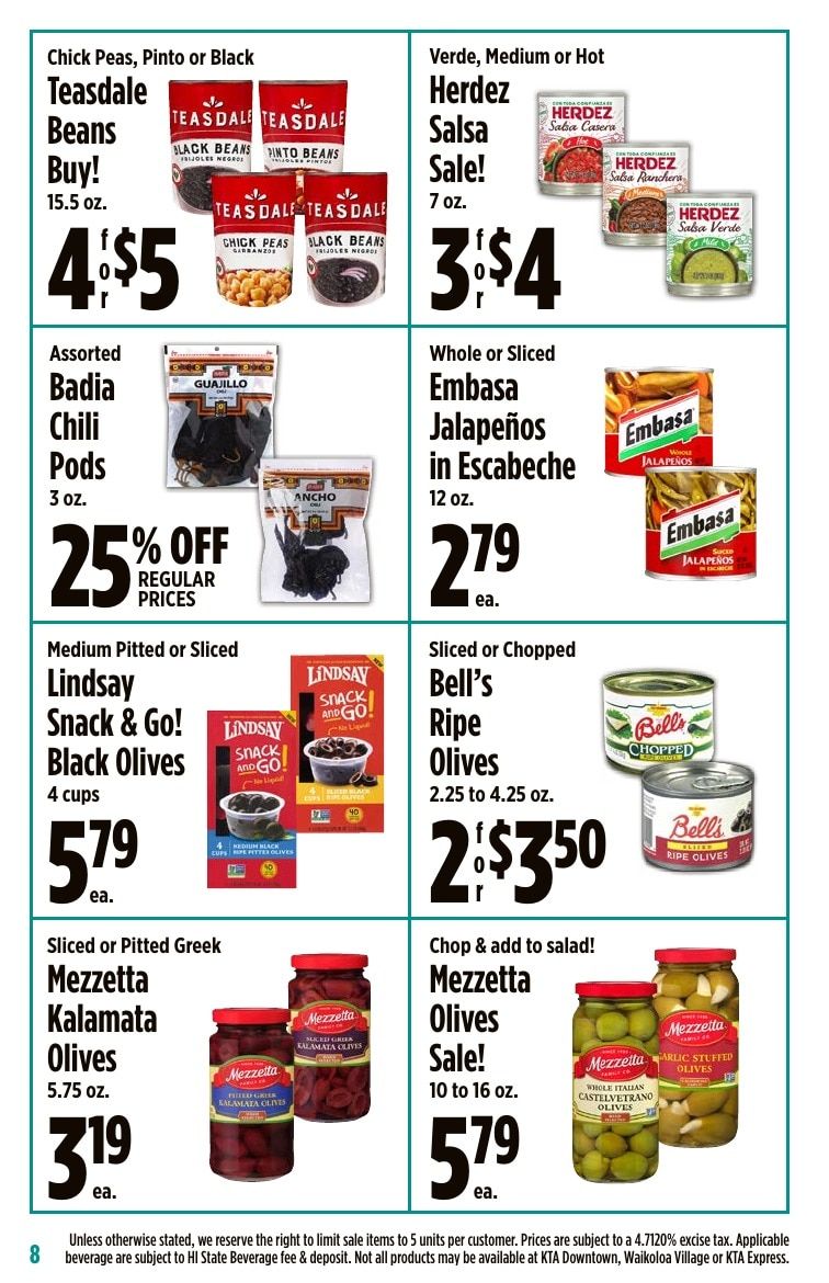 KTA Super Stores Coupon Book Weekly Ad July 29 - August 11, 2026