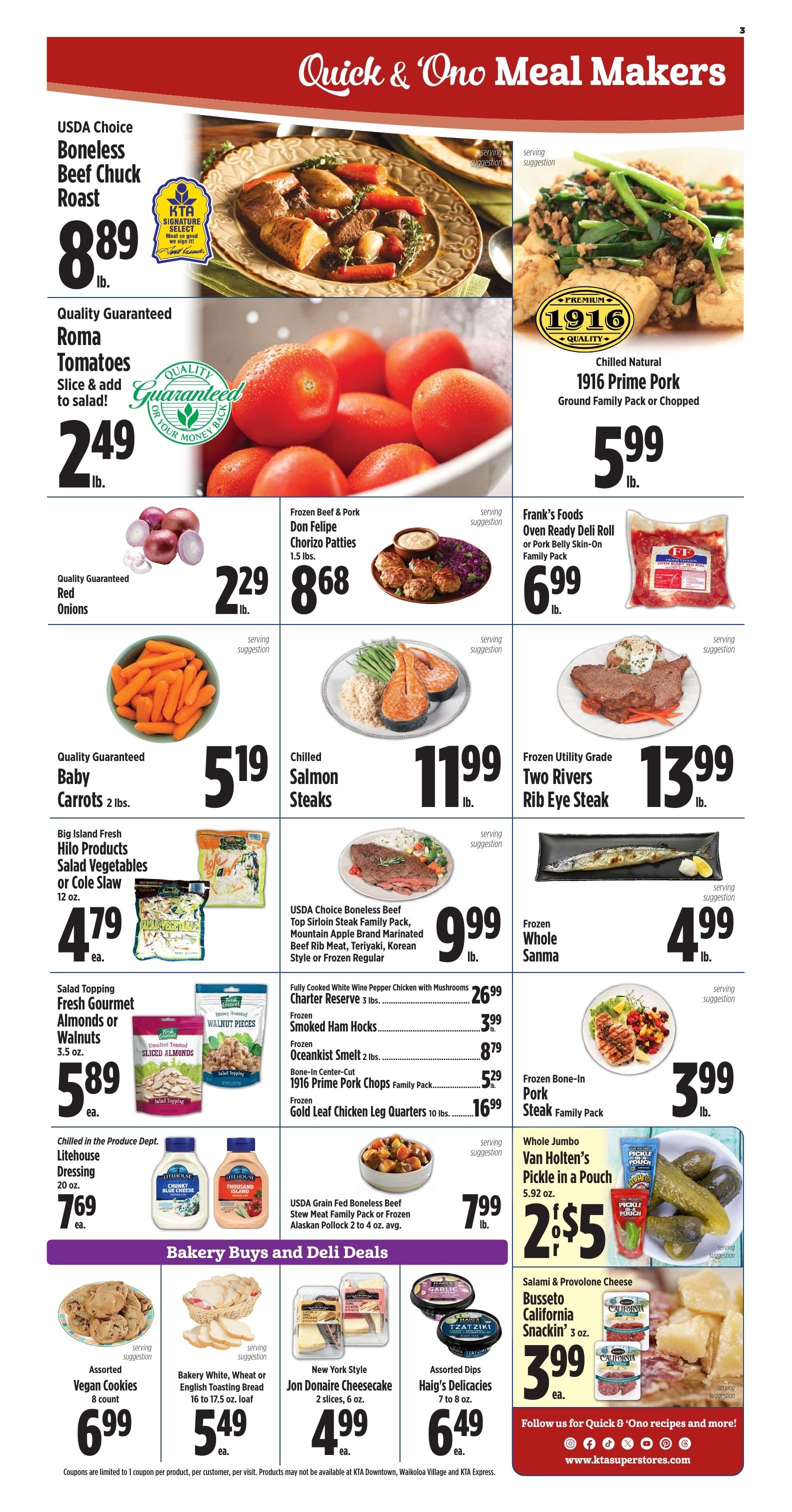 KTA Super Stores Weekly Ad August 5 - 11, 2026