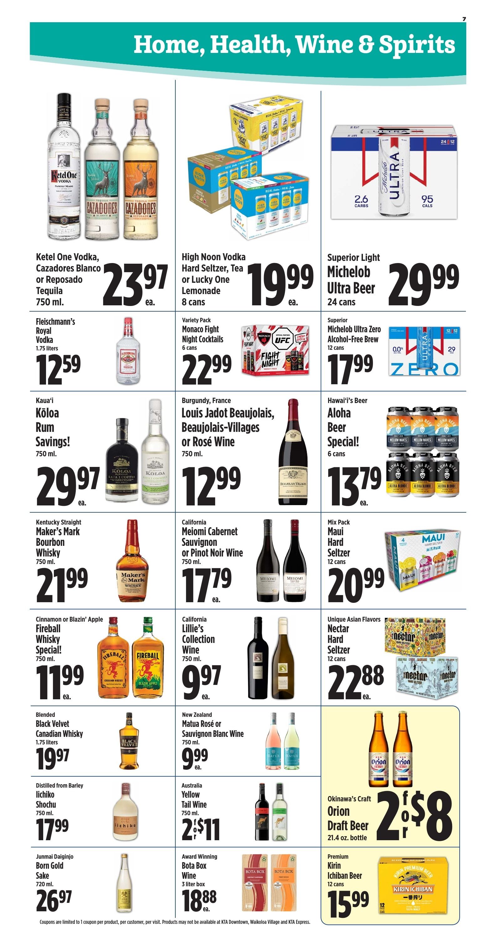 KTA Super Stores Weekly Ad August 5 - 11, 2026