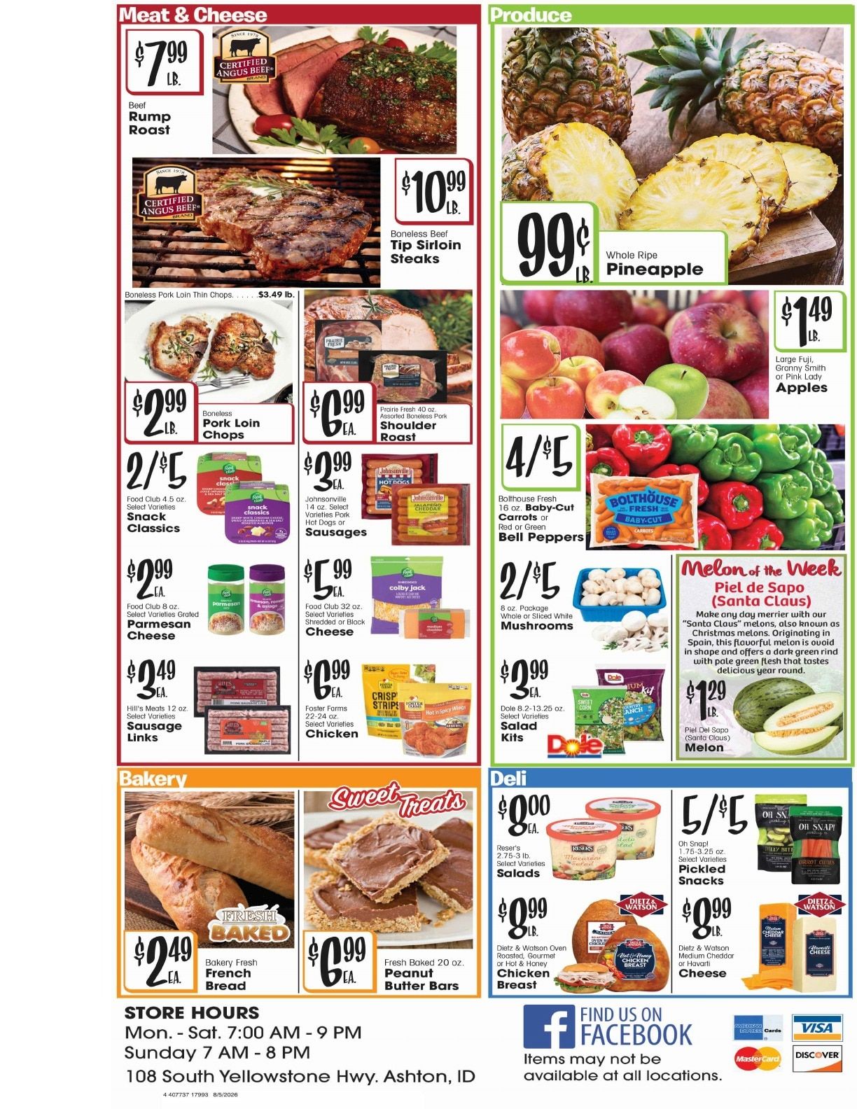 Dave's Jubilee Weekly Ad August 5 - 11, 2026