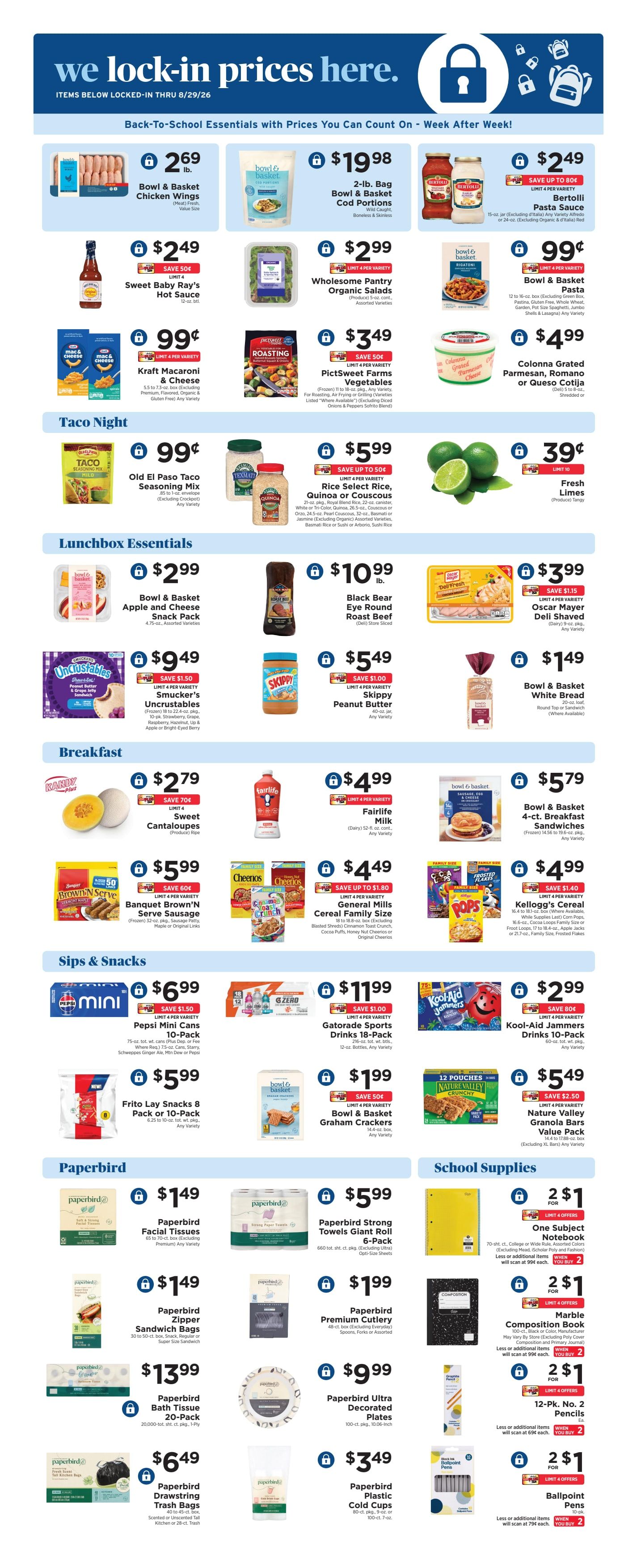 ShopRite (1905 Sunrise Hwy, Bay Shore, NY) Weekly Ad August 9 - 15, 2026